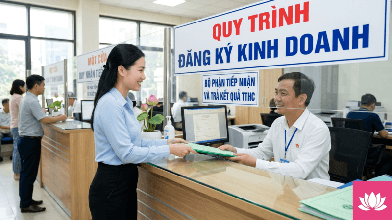 Nộp hồ sơ theo quy trình đăng ký kinh doanh thẩm mỹ viện tại cơ quan nhà nước